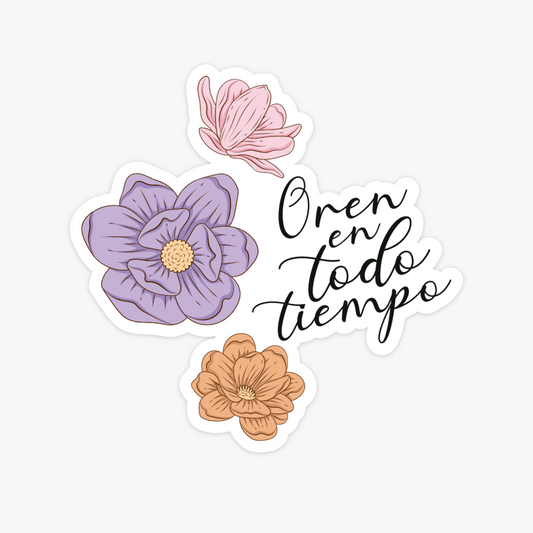 Sticker Oren en todo tiempo